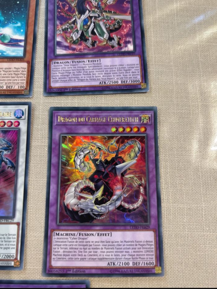 Lot 8 cartes Yu-Gi-Oh! - photo numéro 5