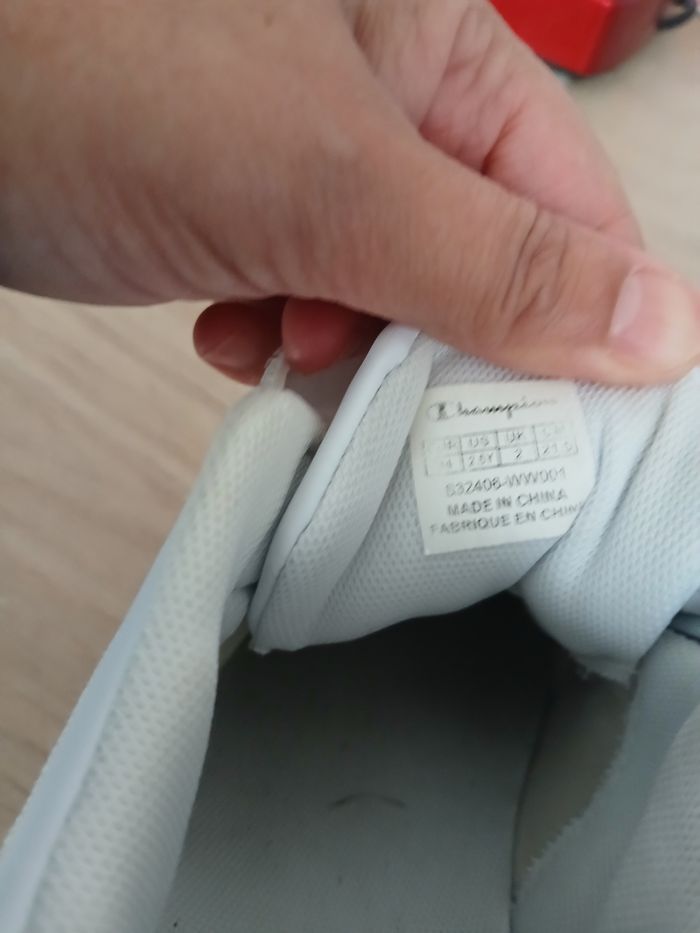 Baskets blanches Champion 34  garçon - photo numéro 7