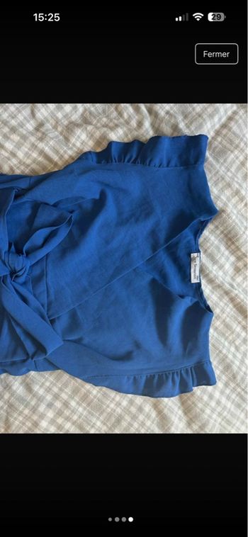 Robe d’été bleu taille S 