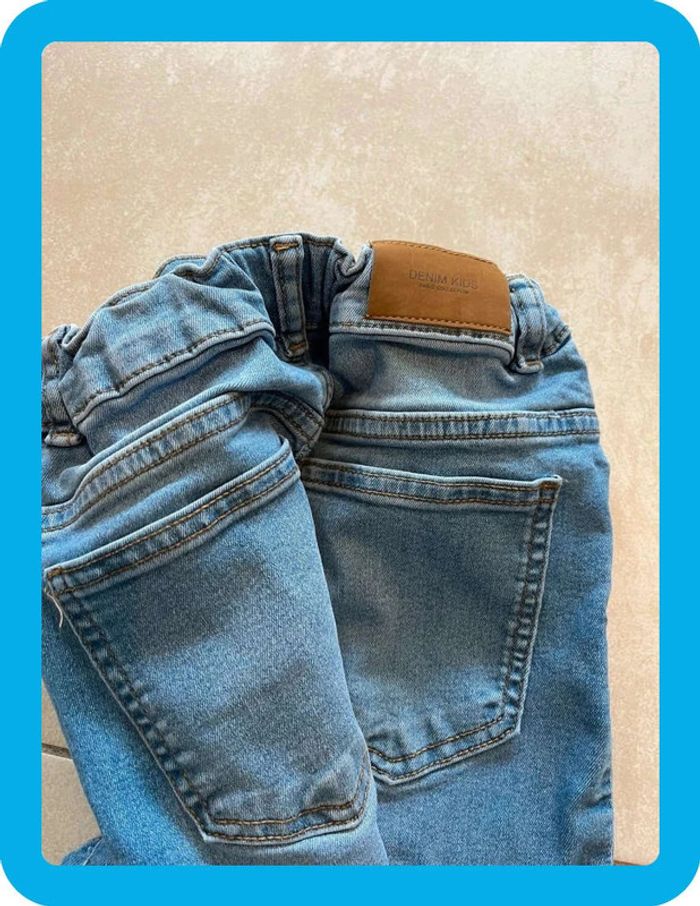 Beau jean taille ajustable garçon 11/12 ans tex - photo numéro 3