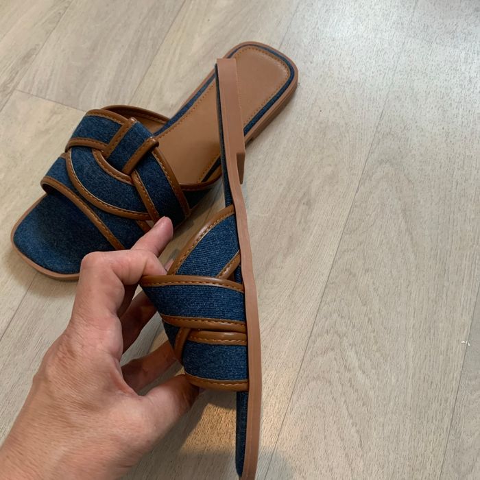 Sandales jeans neuves P:39 - photo numéro 5