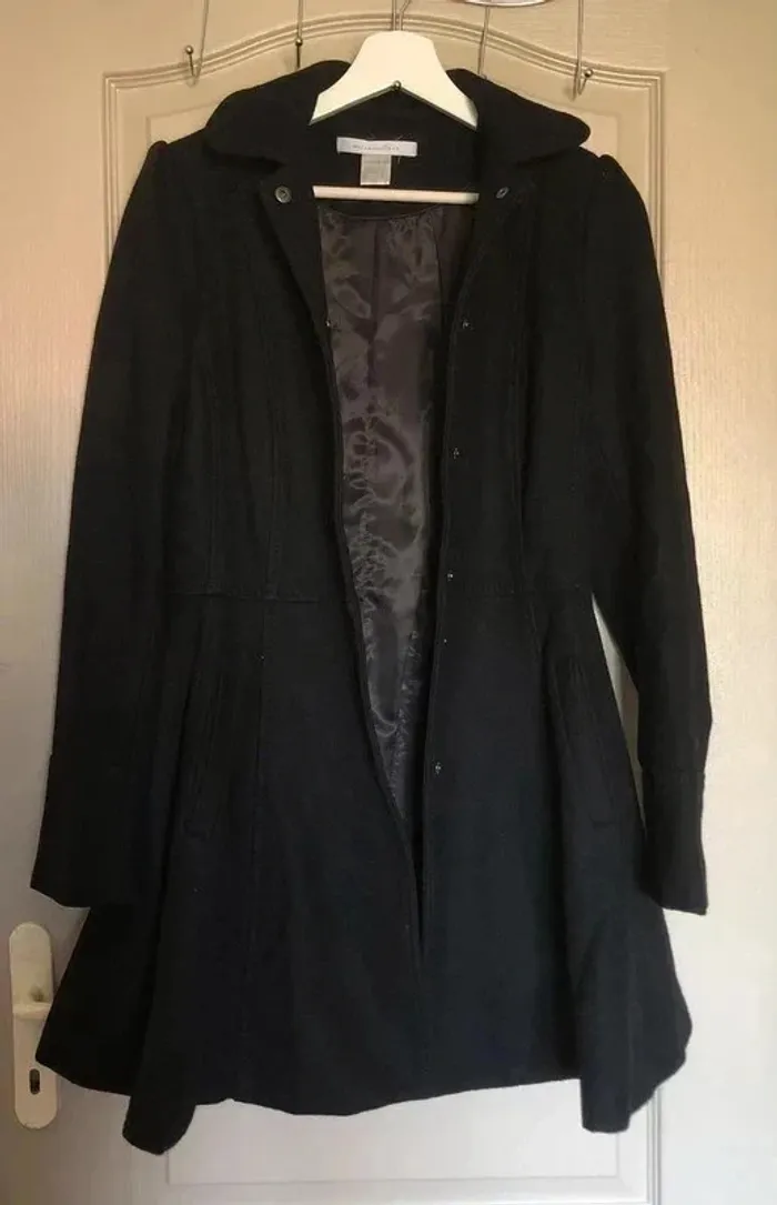 Manteaux long en laine Femme taille 38 / M - photo numéro 2