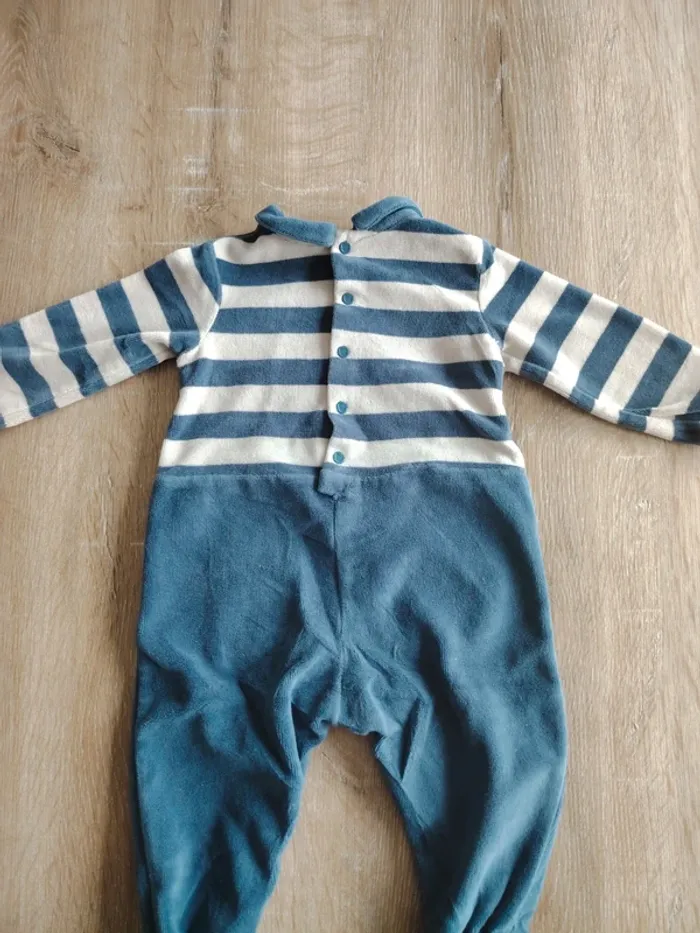 Pyjama velours 1 pièce - photo numéro 3