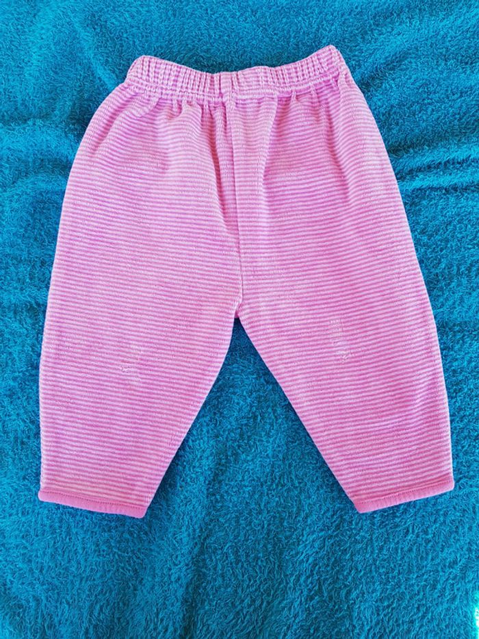 Pantalon velours ras