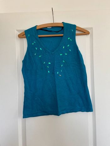 Pull fin sans manches