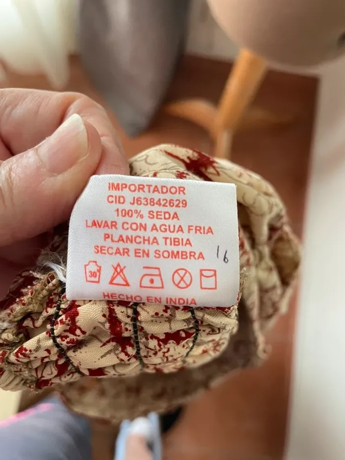 Robe d’été dos nu en soie - photo numéro 5
