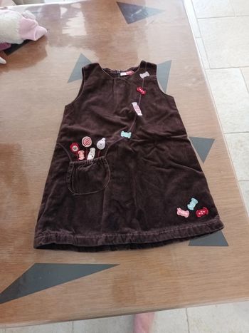 Robe velours 23 mois DPAM