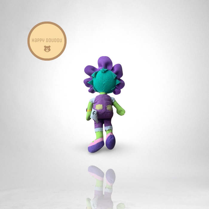 Peluche fifi la fleur Violet Violette Vivid 2004 A894 - photo numéro 2