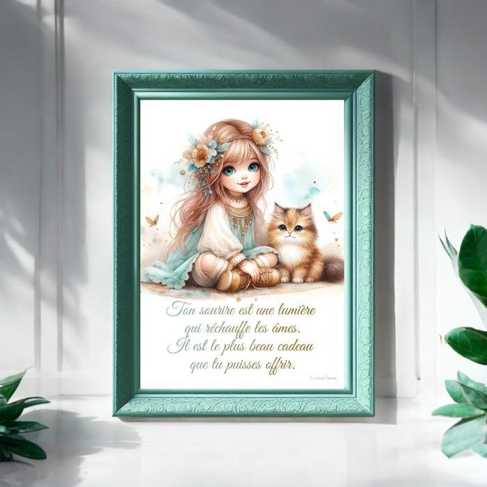 Décoration Murale, Affiche décorative chambre d'enfant