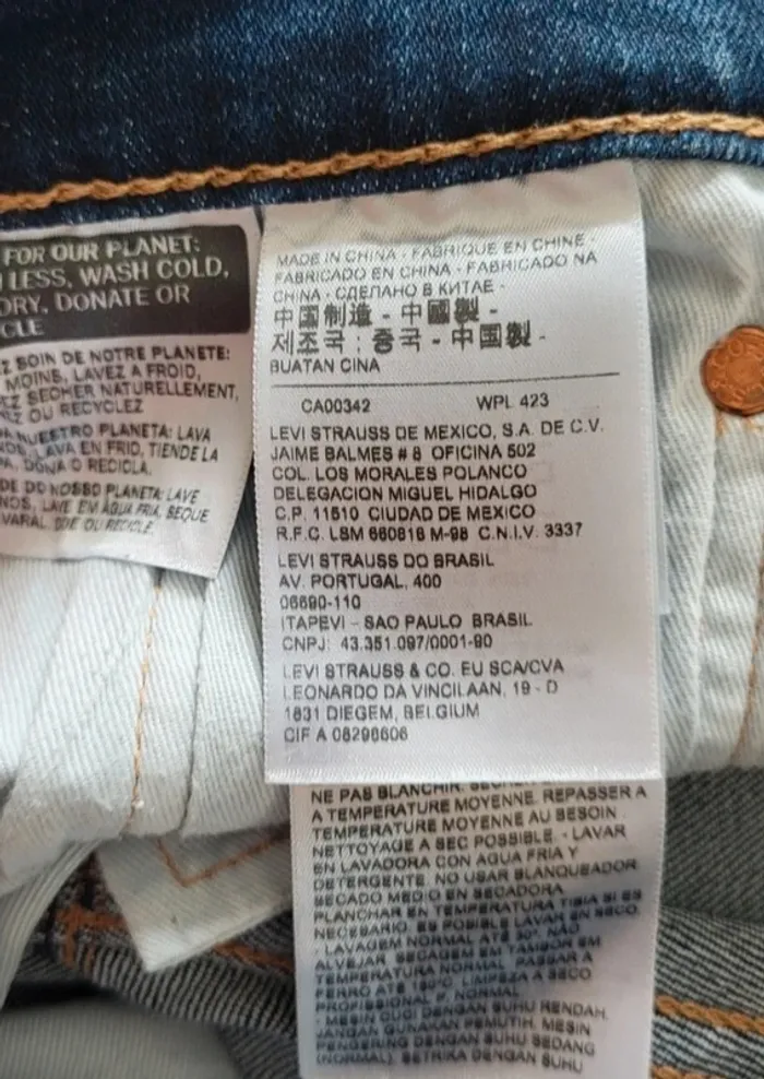 Jean Levi's 511 W27 L32 bleu - photo numéro 11