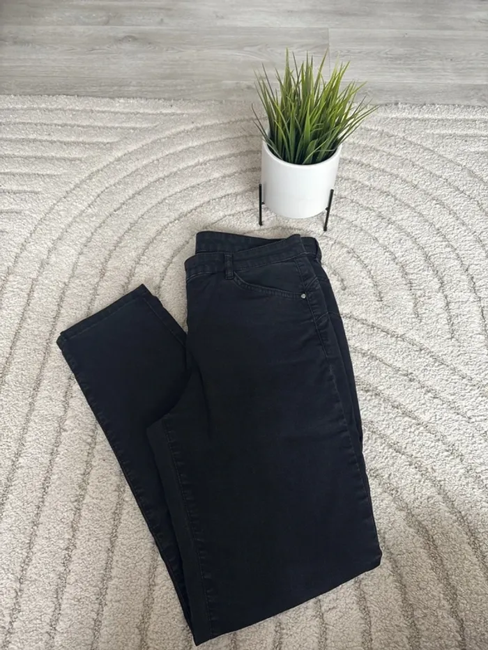 Pantalon jean noir breal taille 40 - photo numéro 2