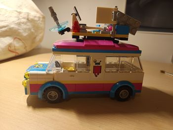 🚒🖥️🧑🏽‍💻🌺 Lego Friends - le véhicule de mission d'Olivia (complet sans boîte ni notice)