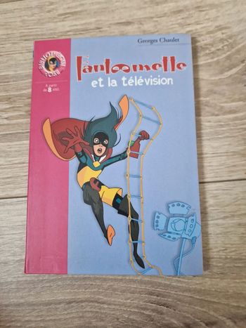 Livre Fantomette, Bibliothèque rose, neuf