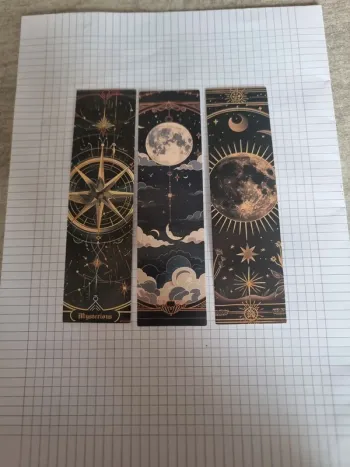 Lot de marque page thème astral (lot D)