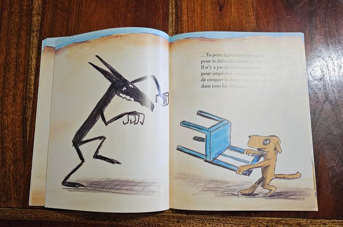 La chaise bleue livre pour enfant - photo numéro 4