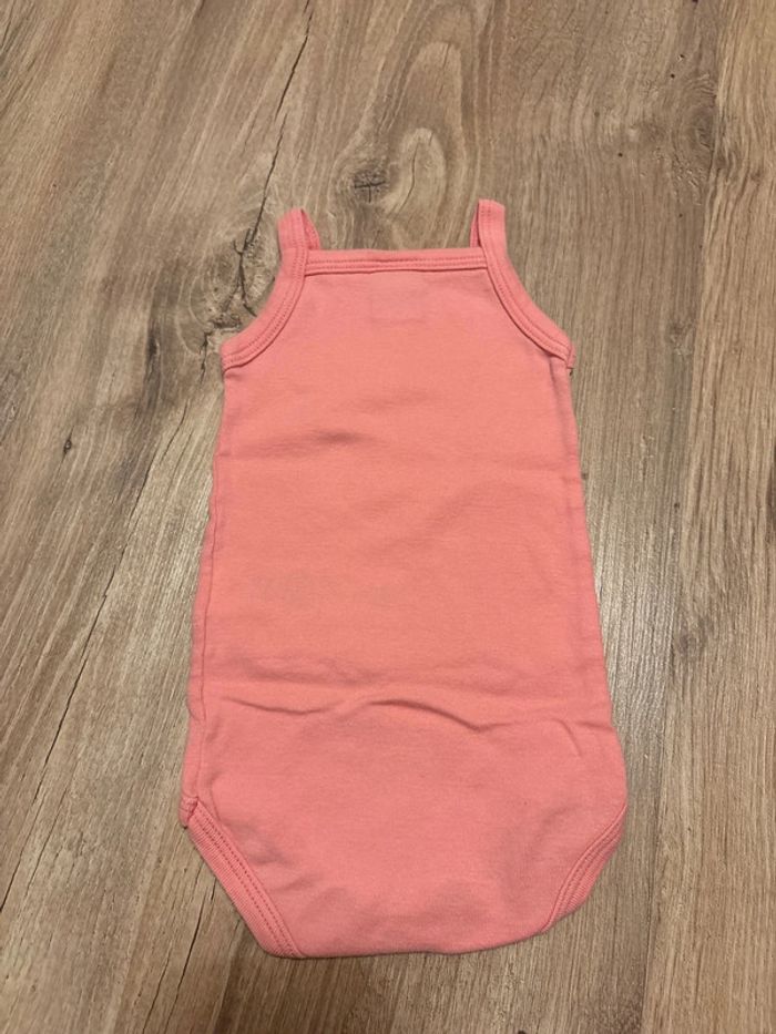 Lot 3 bodies bretelle Petit Bateau 3 mois - photo numéro 7