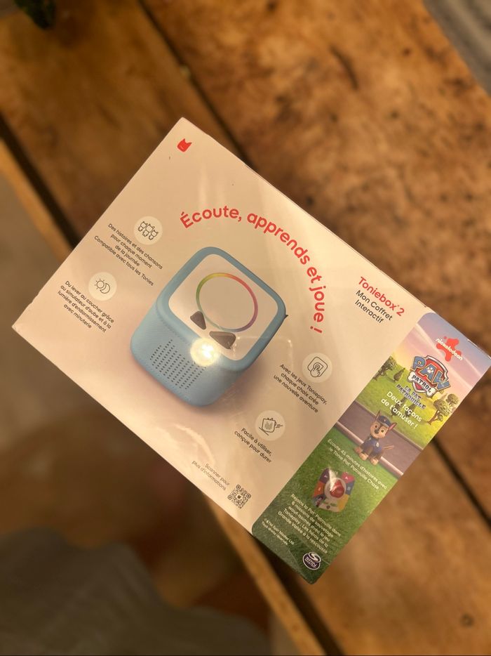 Coffret toniebox 2 - vendu avec tonie play- un tonies pat patrouille ainsi que le jeu pat patrouille - photo numéro 3