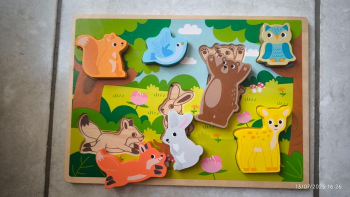 Puzzle en bois - photo numéro 2