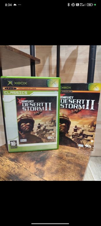 Jeu xbox conflict désert storm 2