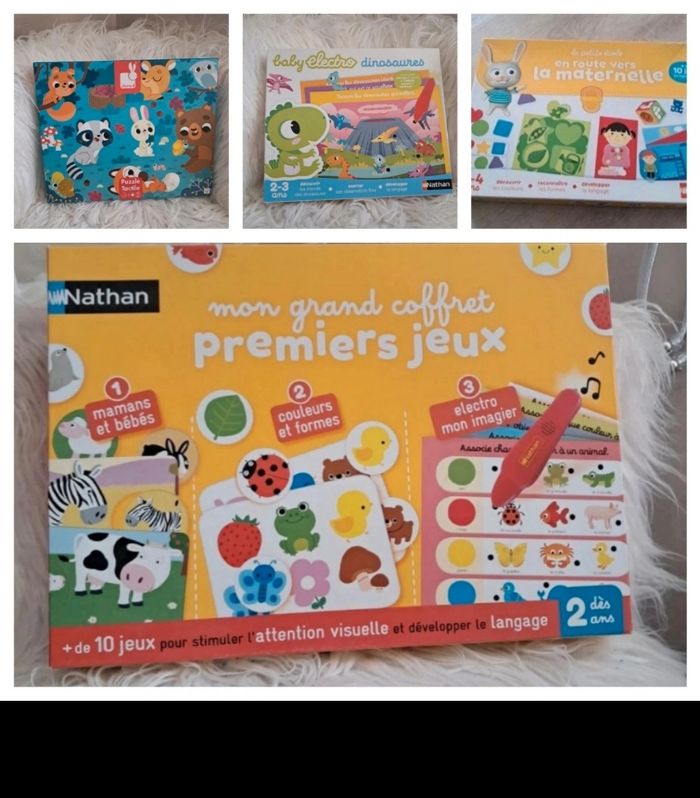 Lot de jeux de société