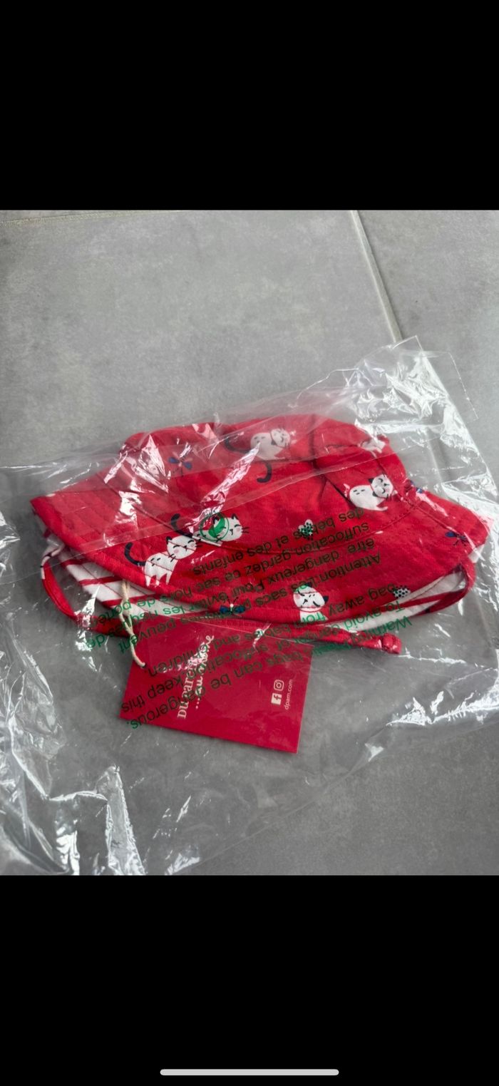 Chapeau avec ficelle mixte 1/3 mois - photo numéro 10