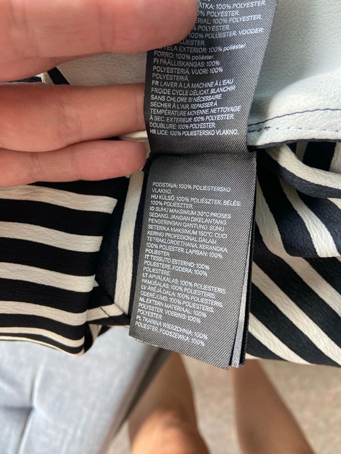 Blouse lignée sans manches - photo numéro 6