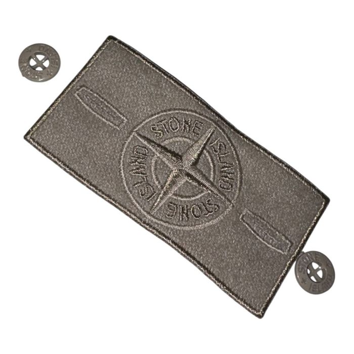 1 Patch Stone Island ghost beige edition + 2 boutons - photo numéro 2