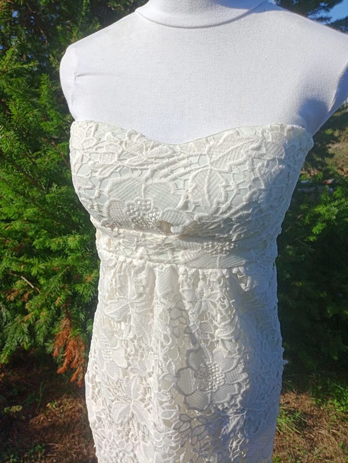 Robe de mariée ou témoin neuve, taille 36, - photo numéro 5