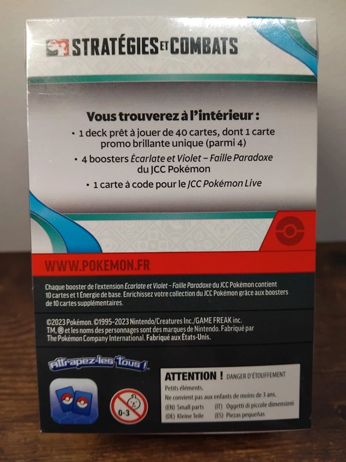 Deck ap faille paradoxe stratégies et combats fr ev4 - photo numéro 2