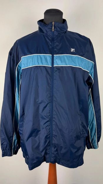Veste vintage Fila bleu marine taille XL