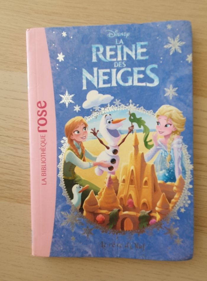 Livre La Reine des Neiges le rêve d'Olaf