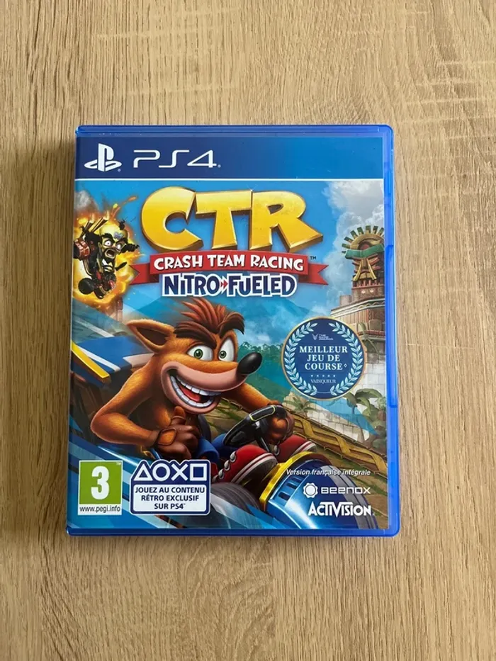 CTR Crash Team Racing Nitro Fueled PS4