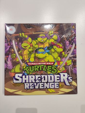 Teenage Mutant Ninja Turtles Shredder's Revenge - Bande Originale Vinyle Coloré Tortues Ninja Turtles Shredder Revanche Vinyl KKR001 45 rpm tr 45T Kid Katana Soundtrack Jeu Video Game Bande Originale