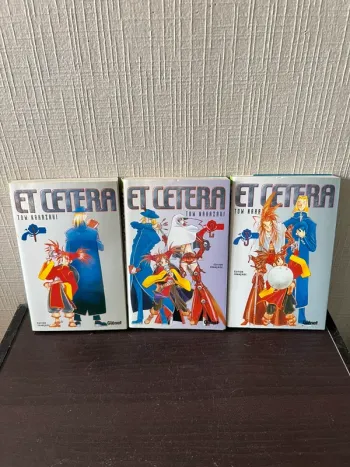 Lot 3 mangas Et Cetera – Tom 1 à 3 – Ton Kamazaki – Éditions Glénat