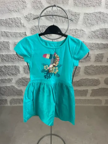 Robe fille perroquet 4 ans in extenso