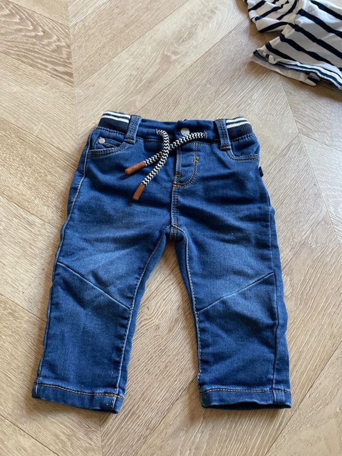 Tenue marinière taille 3 mois Obaïbi - photo numéro 2