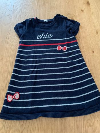 Robe manches courtes