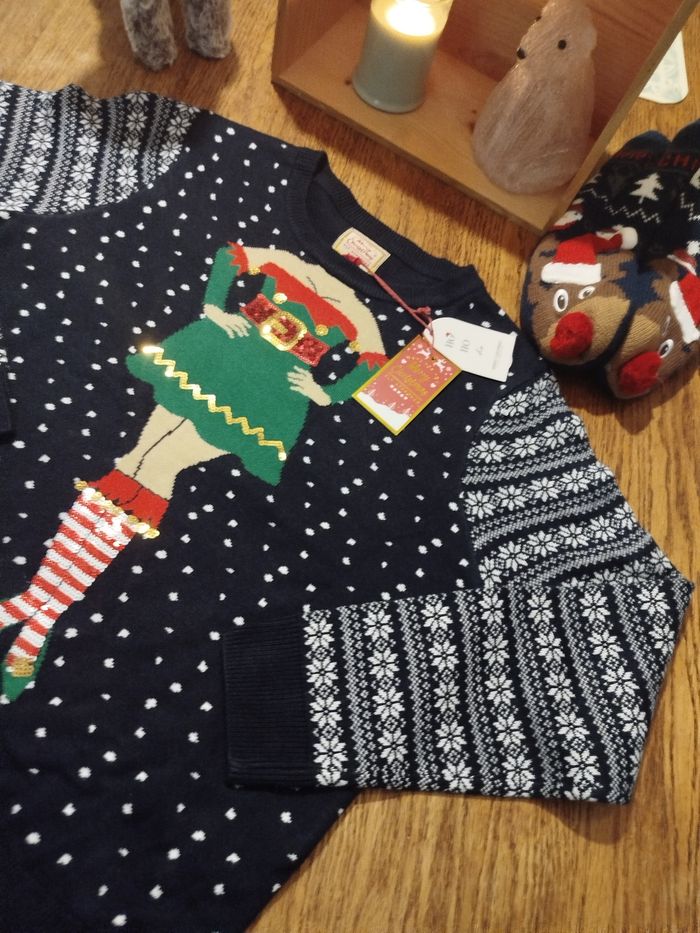 Pull de Noël mixte T.L - photo numéro 2