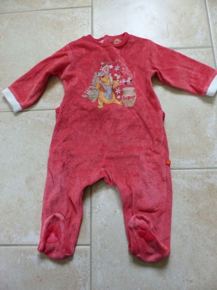 Pyjama velours 12 mois