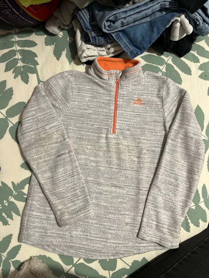 Pull polaire fille 8 ans quechua