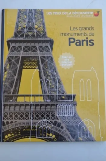 Livre sur les grands monuments de Paris