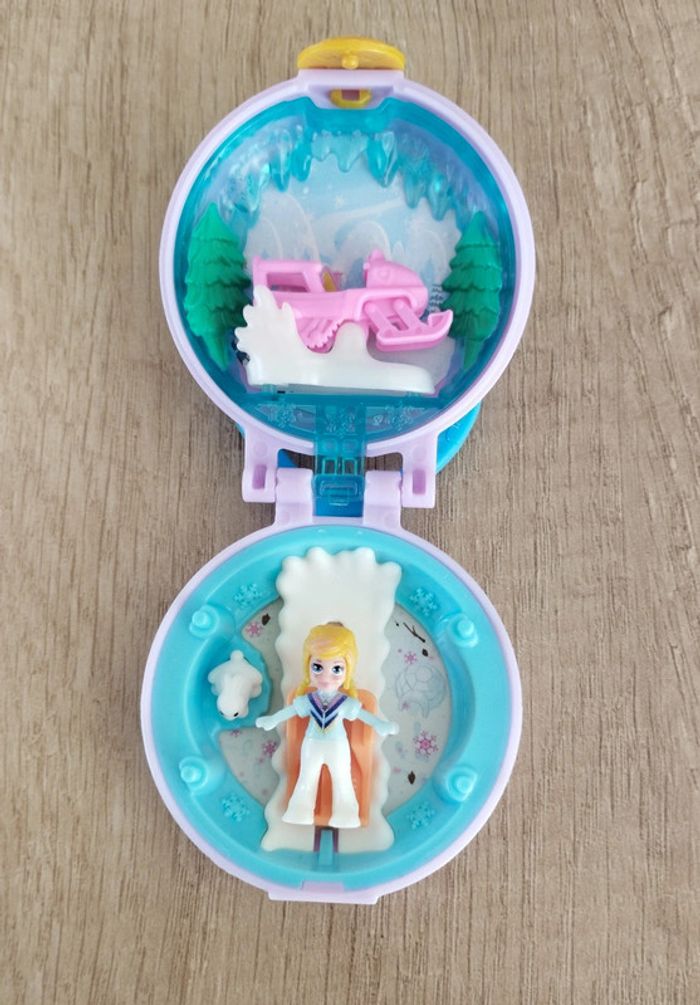 Polly Pocket de voyage cabine de neige Mattel