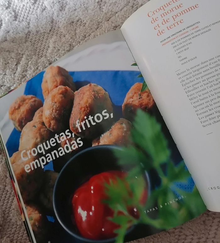 Livre de recettes Tapas et Pinchos Marie-France Chavirey - photo numéro 7