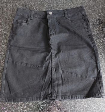 Jupe jean élastique noir t38