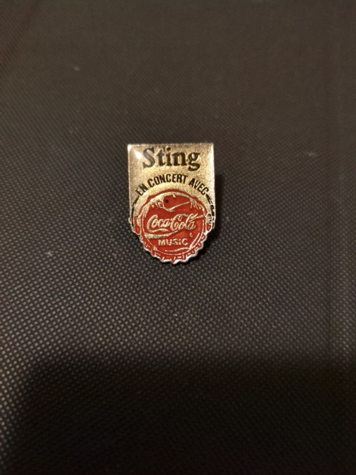 Pin's Musique Sting Coca-Cola
