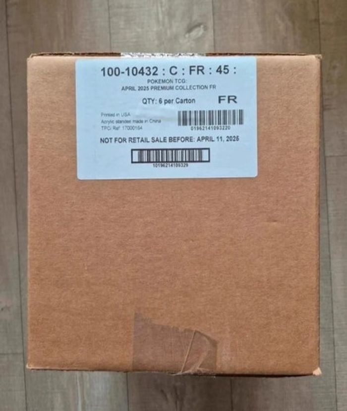 Case Pokémon 6 Coffret Collection Premium Ampibidou Ex De Mashynn Neuf FR Scellé