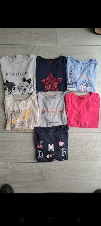 Lot tee-shirts