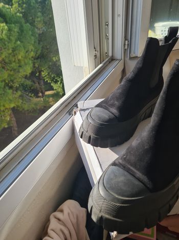 Bottines velours