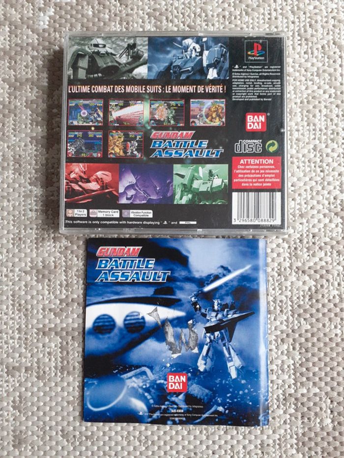Playstation 1 ps1 gundam battle assault - photo numéro 2