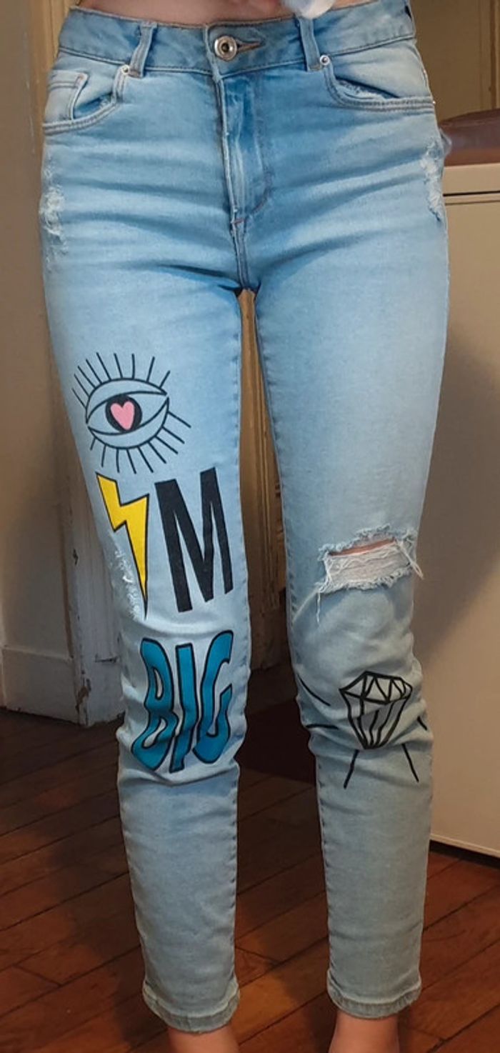 Magnifique Jean ultra Mode, Zara 11/12 ans